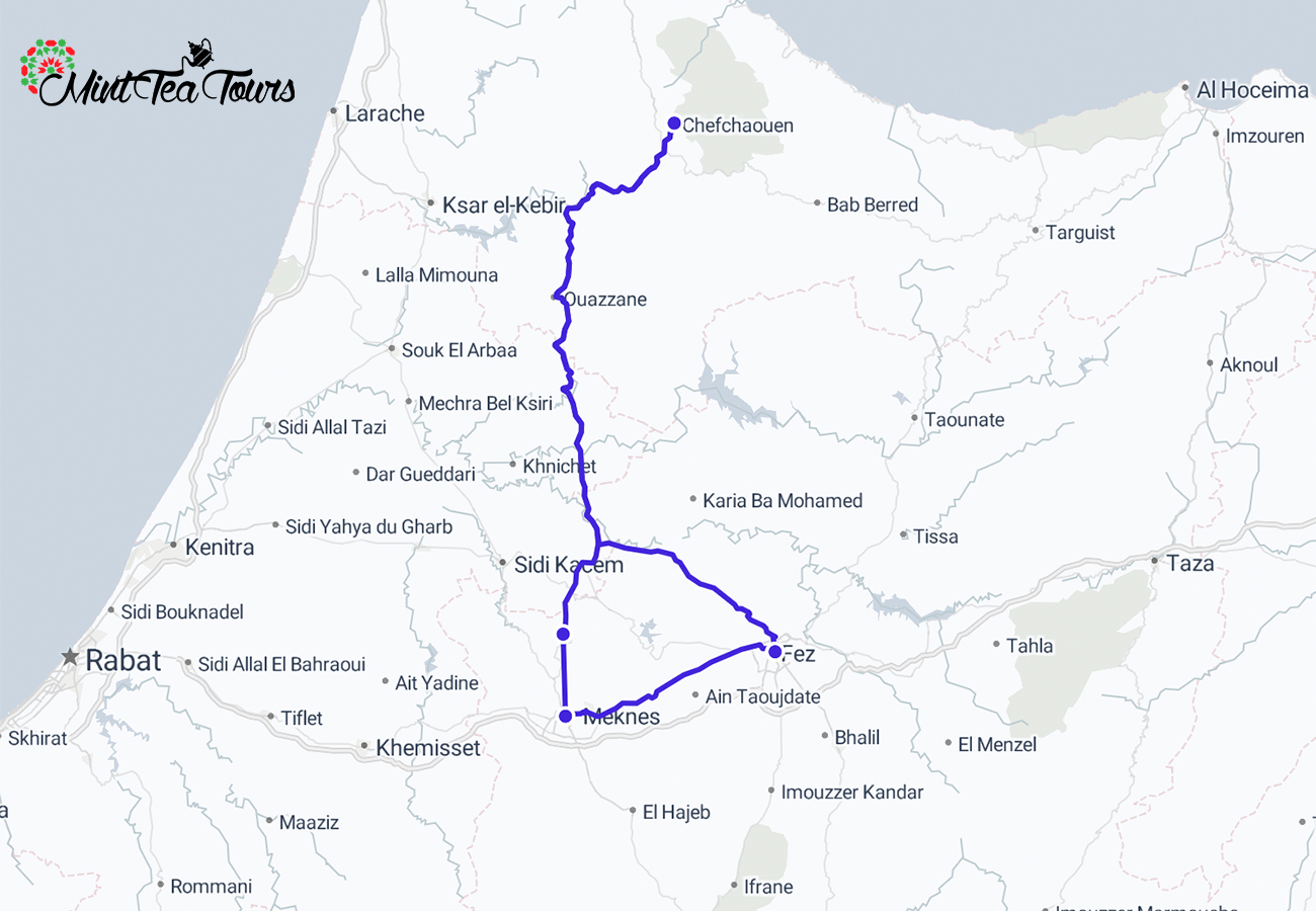 3 day private tour from Fes to Chefchaouen 1